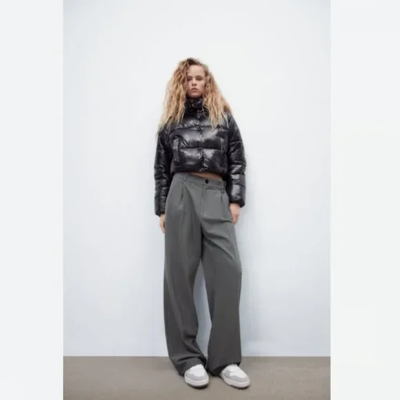 Zara Black Water Repellent Puffer Jacket Sz S, M NWT - Picture 4 of 10